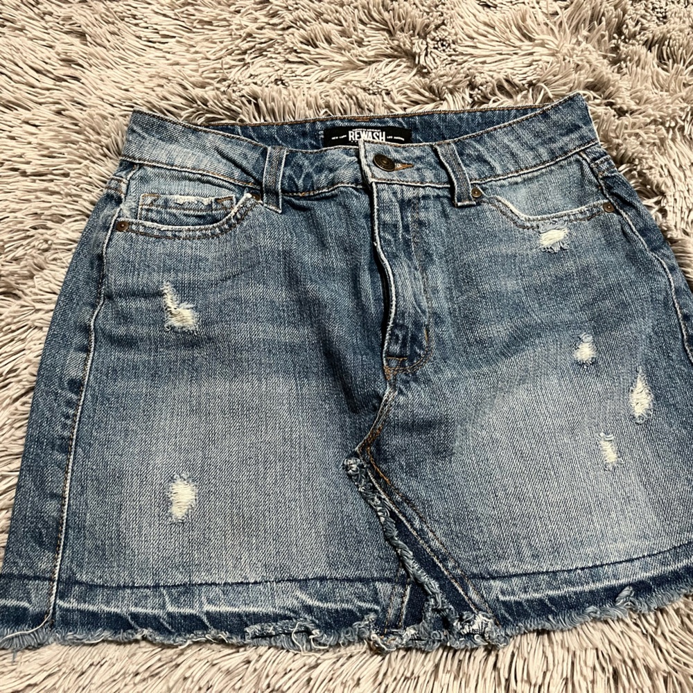 Rewash Blue Denim Shorts